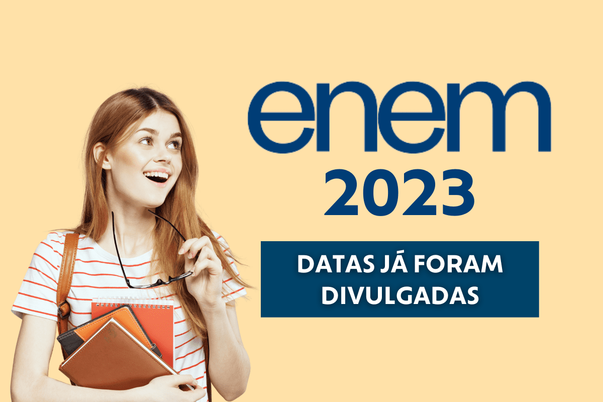 Enem 2023 será aplicado em novembro, segundo o Inep