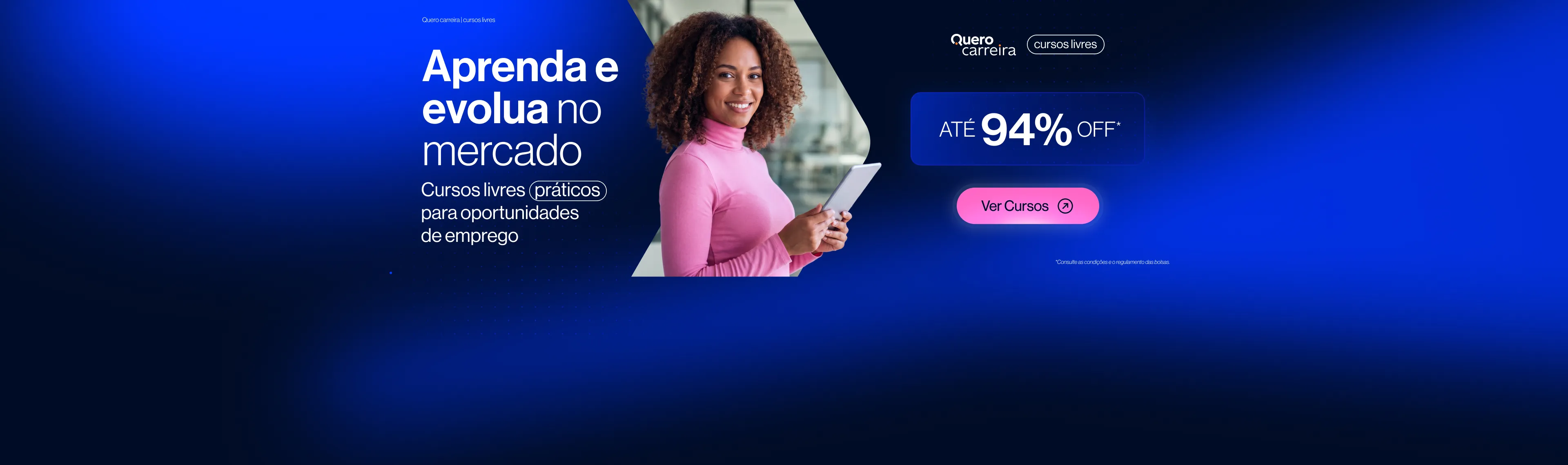 Aprenda e evolua no mercado