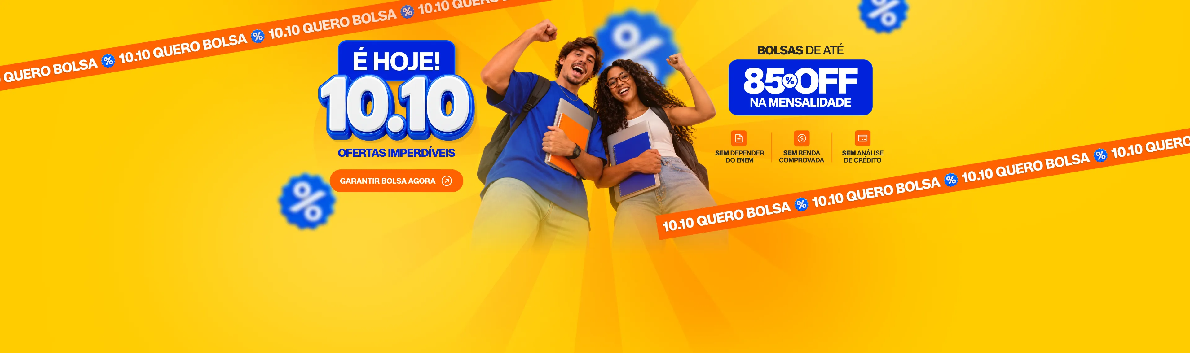 É hoje!