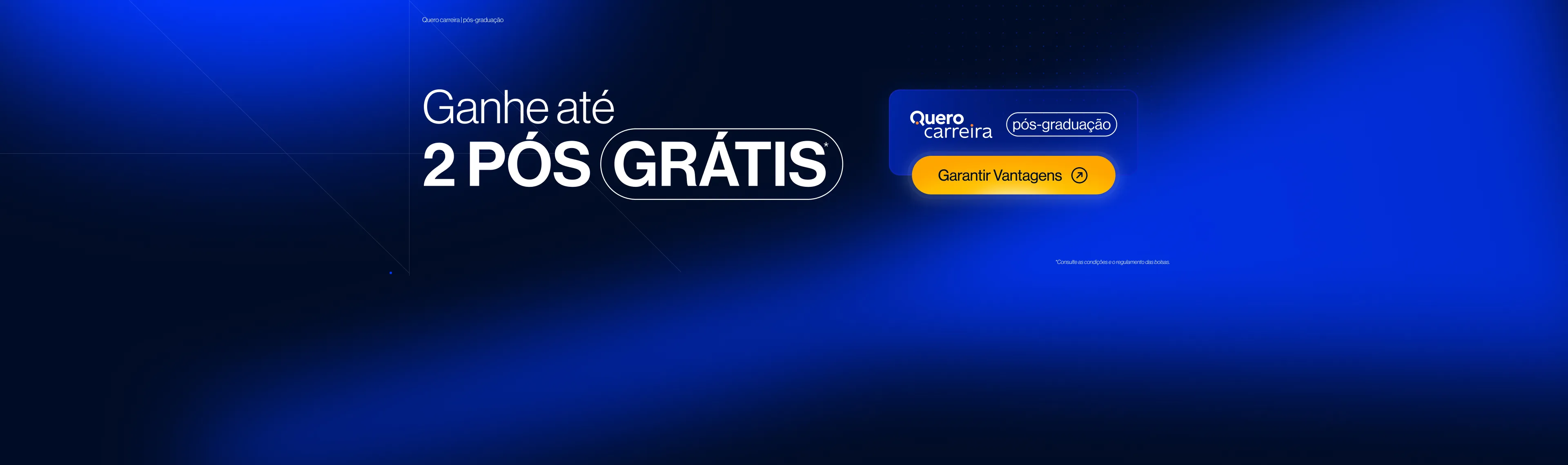 Até duas pós grátis