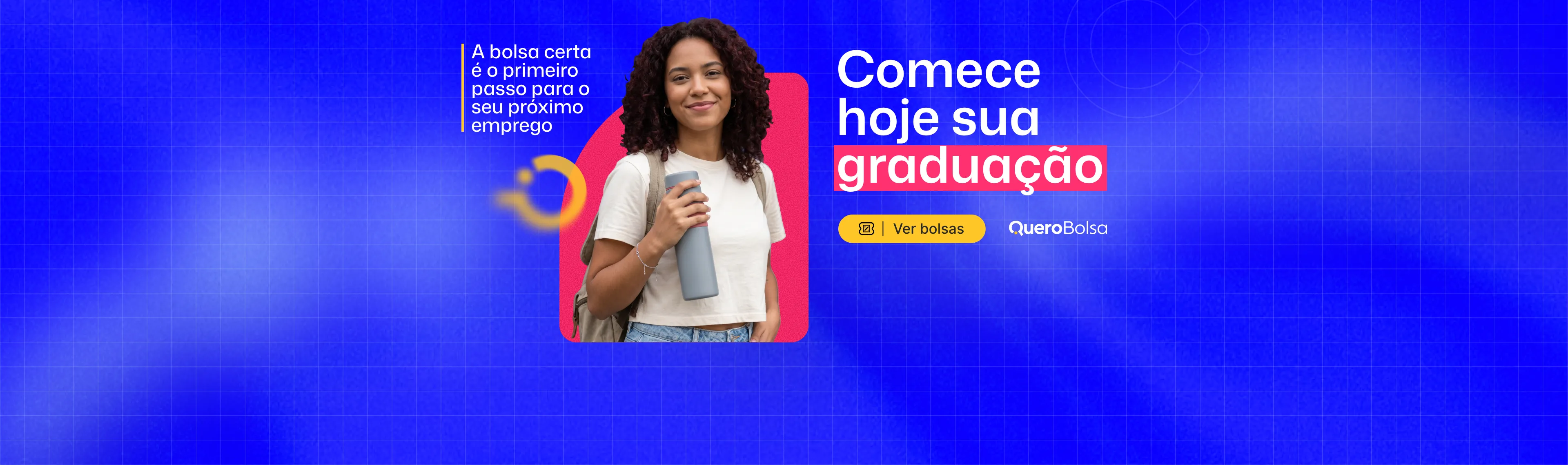 Bolsa de estudo ideal!