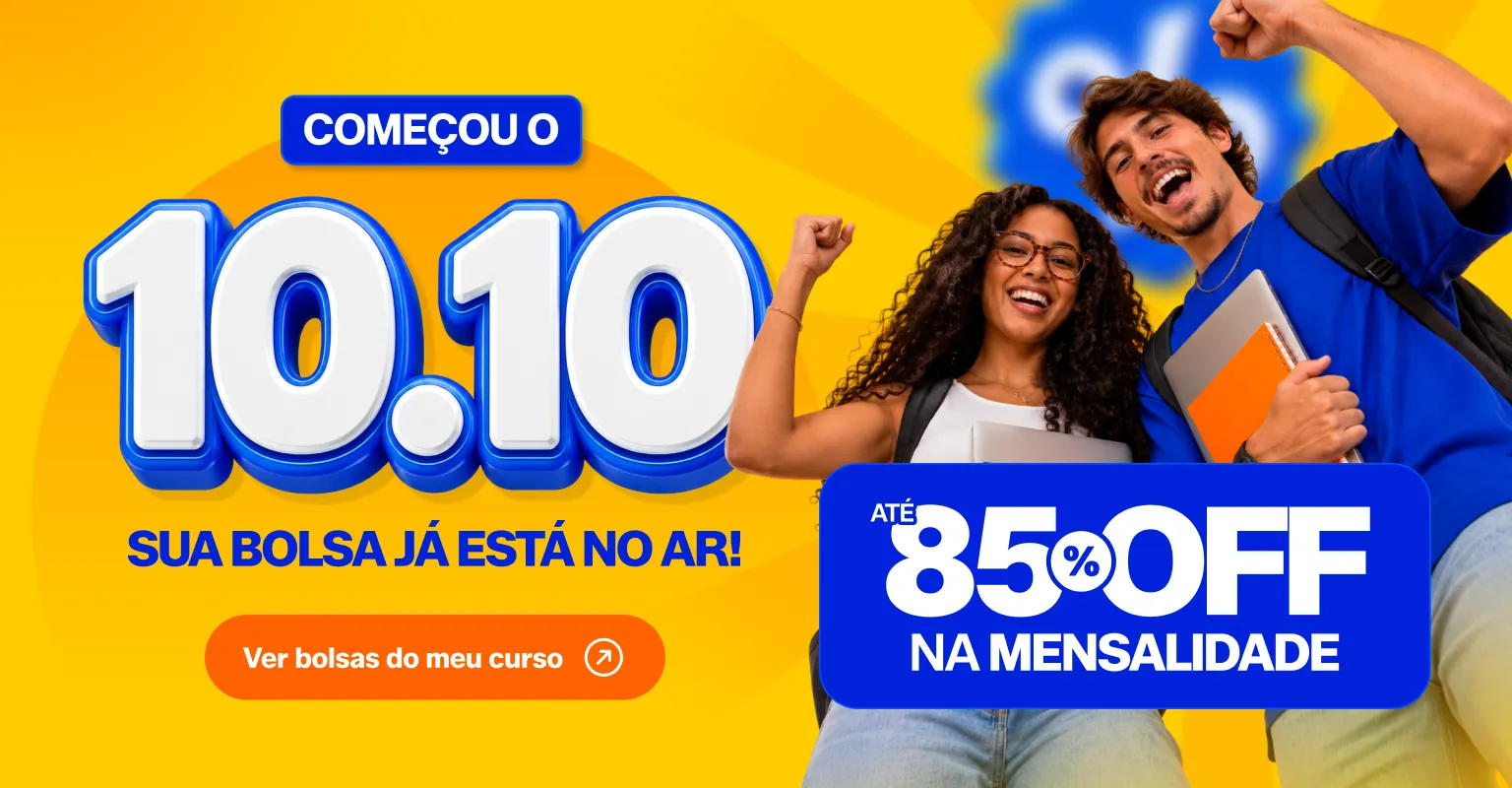 Sua bolsa já está no ar! 10.10