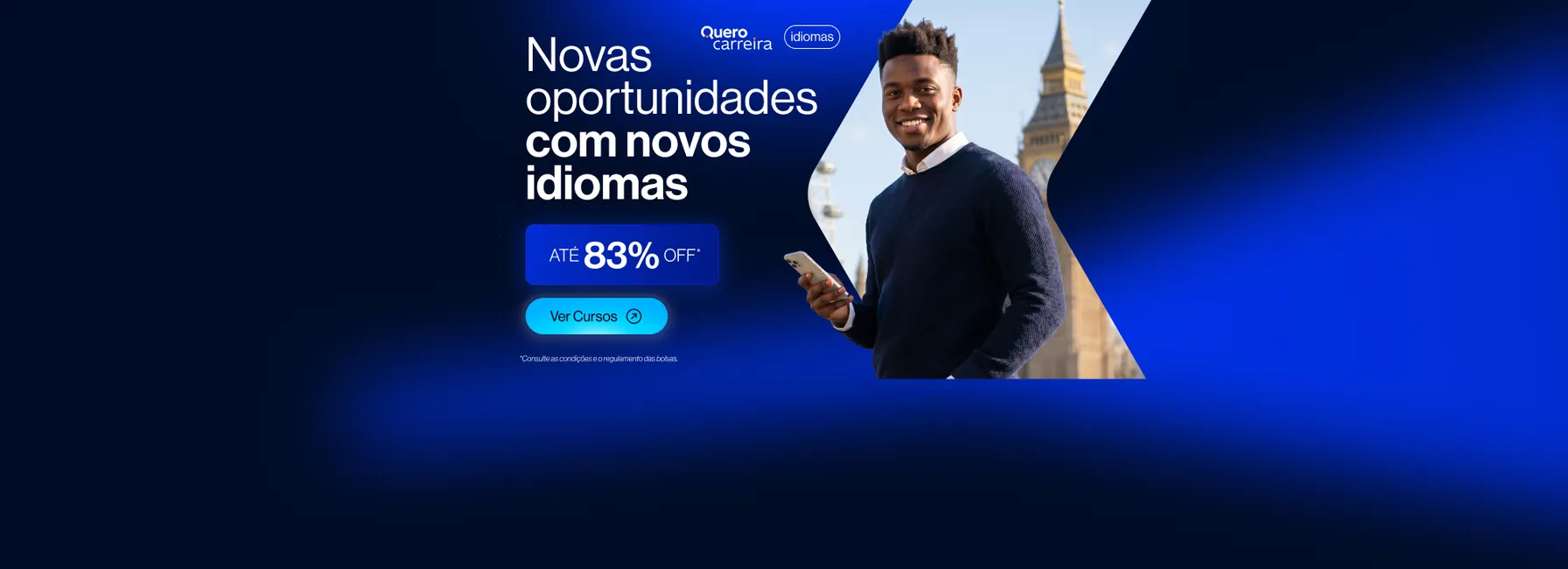 Novas oportunidades com novos idiomas