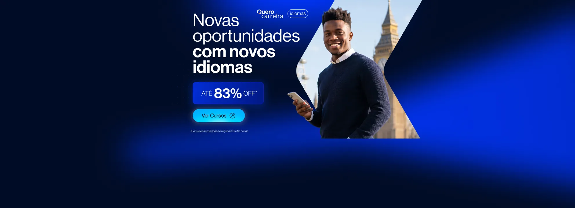 Novas oportunidades com novos idiomas