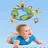 Logo - escola de educação infantil planeta kids baby