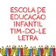 Logo - Logo ESCOLA DE EDUCAÇÃO INFANTIL TIM-DO-LE LETRA