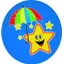 Logo - Logo Escola De Recreação Infantil Chuva De Estrelinhas