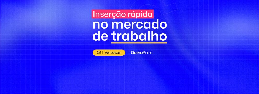 Inserção rápida no mercado de trabalho!