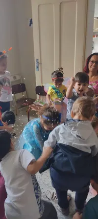 Lápis De Cor Escola Infantil - Imagem 3