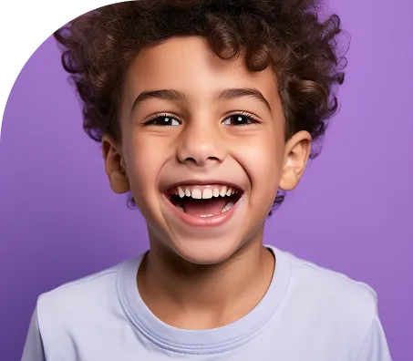 criança sorrindo