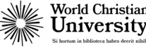 Logo da World Christian University Logo da World Christian University